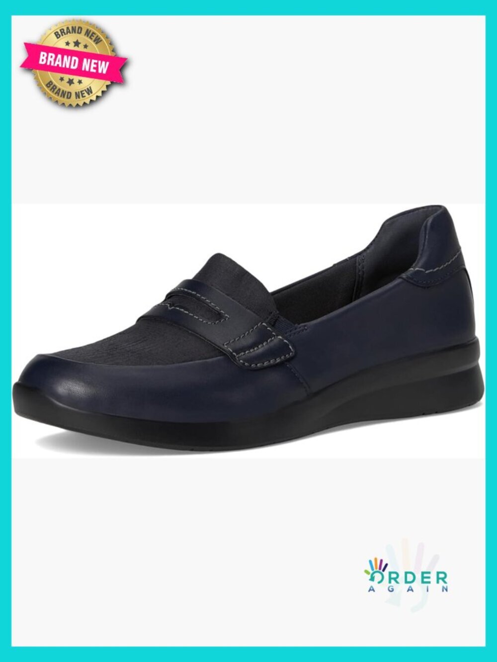 Classic Penny Loafer Comfort Cushioned Pull-On Slip-On Walking Shoe